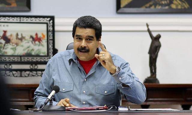 Staatschef Nicolas Maduro.