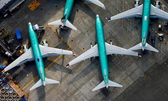 Beim US-Flugzeugbauer Boeing ist die Produktion des Modells 737 MAX in den letzten Wochen stark gesunken. 