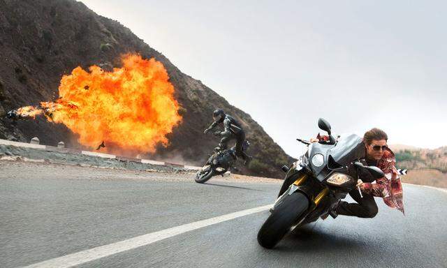 Digitale Effekte? Echte Stunts! Tom Cruise in „Mission: Impossible – Rogue Nation“.