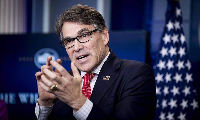 US-Energieminister Rick Perry will mit Jahresende zurücktreten