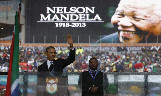 U.S. Präsident Obama, Johannesburg