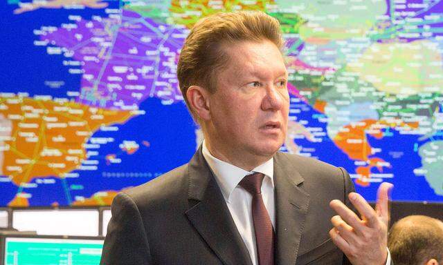 Gazprom-Boss Alexej Miller macht den Tauschhandel mit der OMV perfekt.