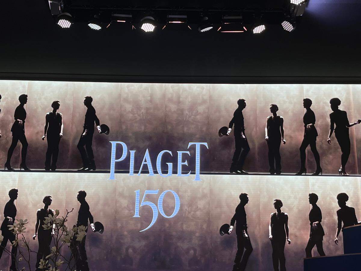  Die Schweizer Uhrenmarke Piaget feiert 150 Jahre…
