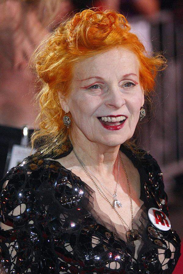 ... und auch Stardesignerin Vivienne Westwood, seit Jahren gegen HIV/AIDS engagiert, durfte beim Life Ball 2011 nicht fehlen.