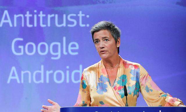 Wettbewerbskommissarin Margrethe Vestager.