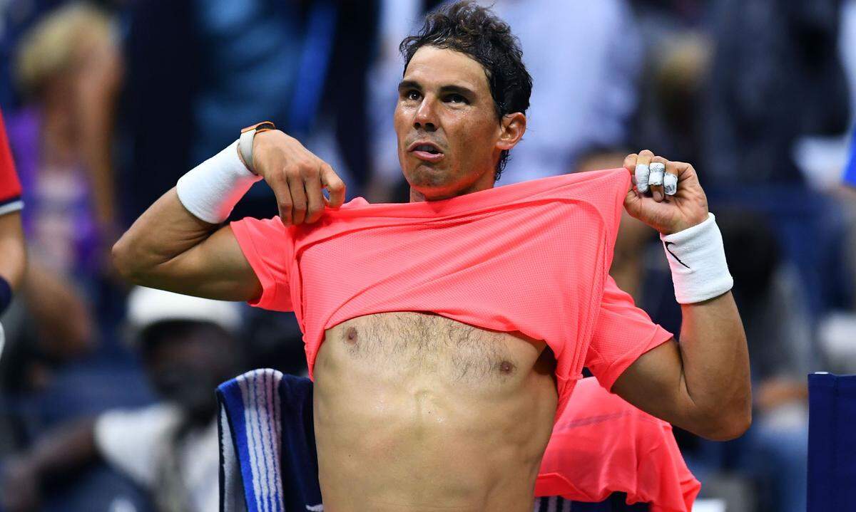 Nicht jede Pose oder Situation ist ein Hit: Rafael Nadal