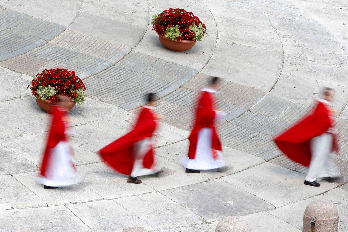 Die Pfingstfeiern in Rom dauern das gesamte Wochenende an.