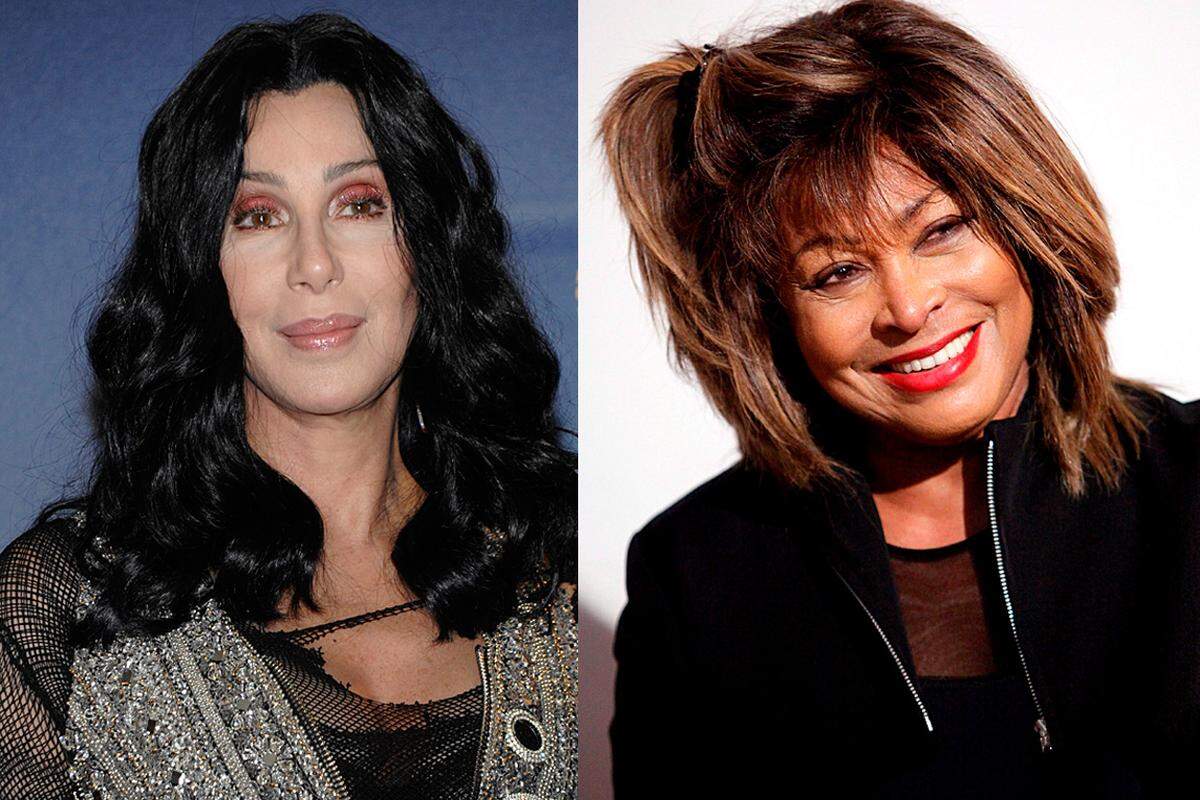 Die beiden Frauen, die am öftesten eingeladen wurden, sind Cher und Tina Turner. Die beiden Sängerinnen waren jeweils "nur" sechs Mal in der Show zu sehen.