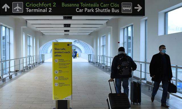 Archivbild vom Flughafen in Dublin.