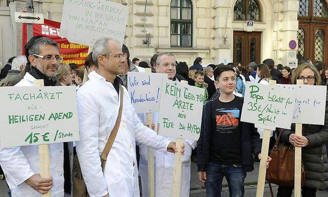 Wiener Ärztekammer füllt Kassen für möglichen Streik 
