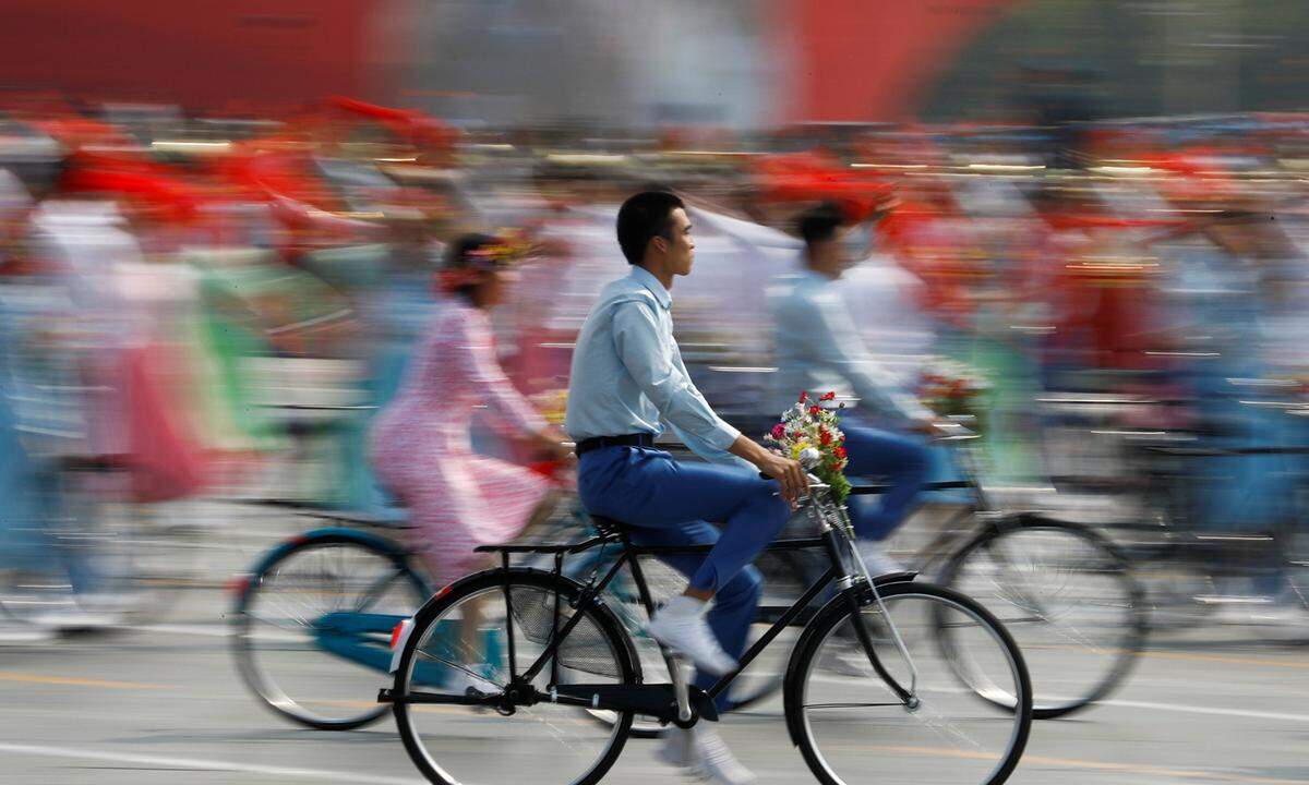 Weitere Bilder von der Parade in Peking.