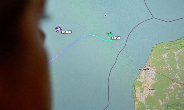 Die Cessna stürzte vor der lettischen Küste ins Meer.