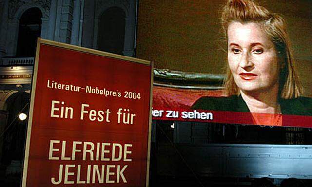 Nobelpreis für Elfriede Jelinek