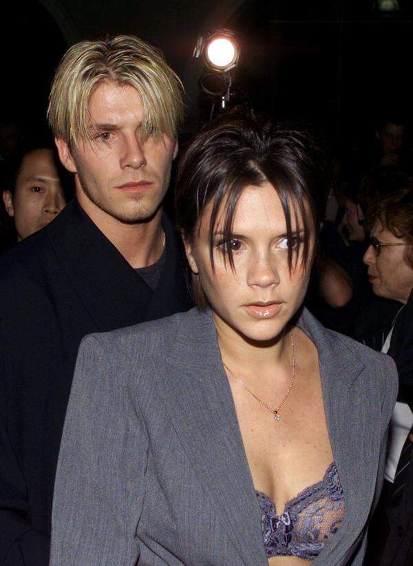 Victoria und David Beckham auf der Londoner Modewoche.
