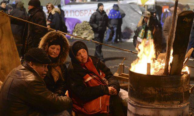 THEMENBILD: PROTESTE IN DER UKRAINE