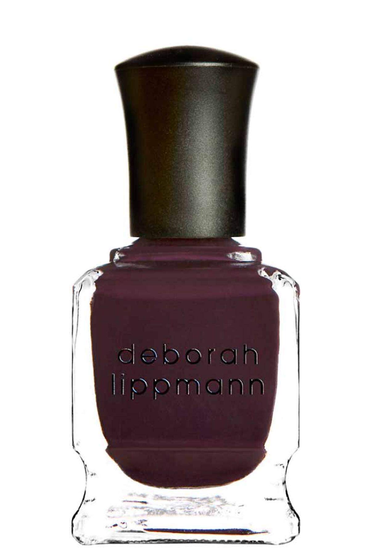 Nagellack in der Farbe "Dark Side of the Moon" von Deborah Lippman, 22,50Euro, im Fachhandel erhältlich.