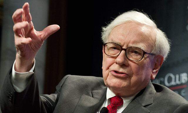 US-Starinvestor Warren Buffett.
