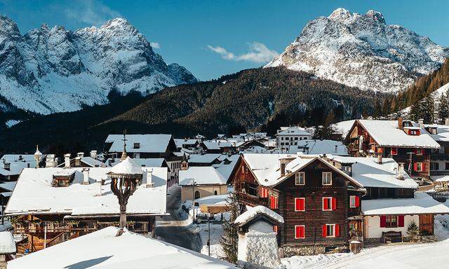 Sappada liegt umringt von den 