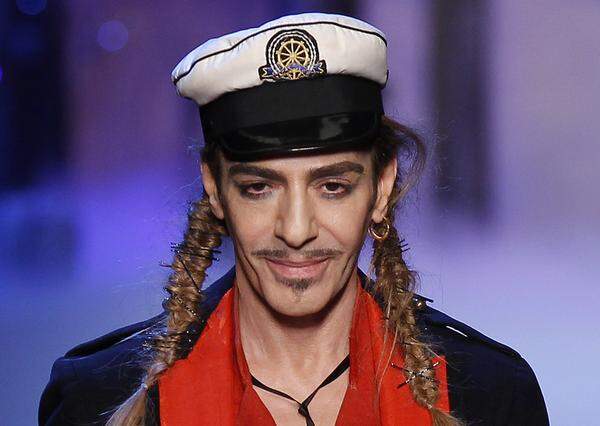 John Galliano kosteten seine antisemitischen Beschimpfungen seinen Job bei Dior und seinem eigenen Modelabel.