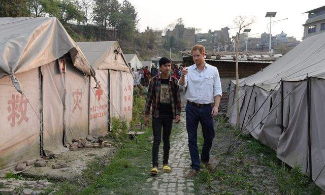 Prinz Harry in Nepal
