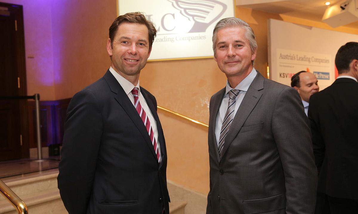 Commerzbank-Geschäftsführer Martin Butollo /l.) und Xervon-Geschäftsführer Peter Klement.