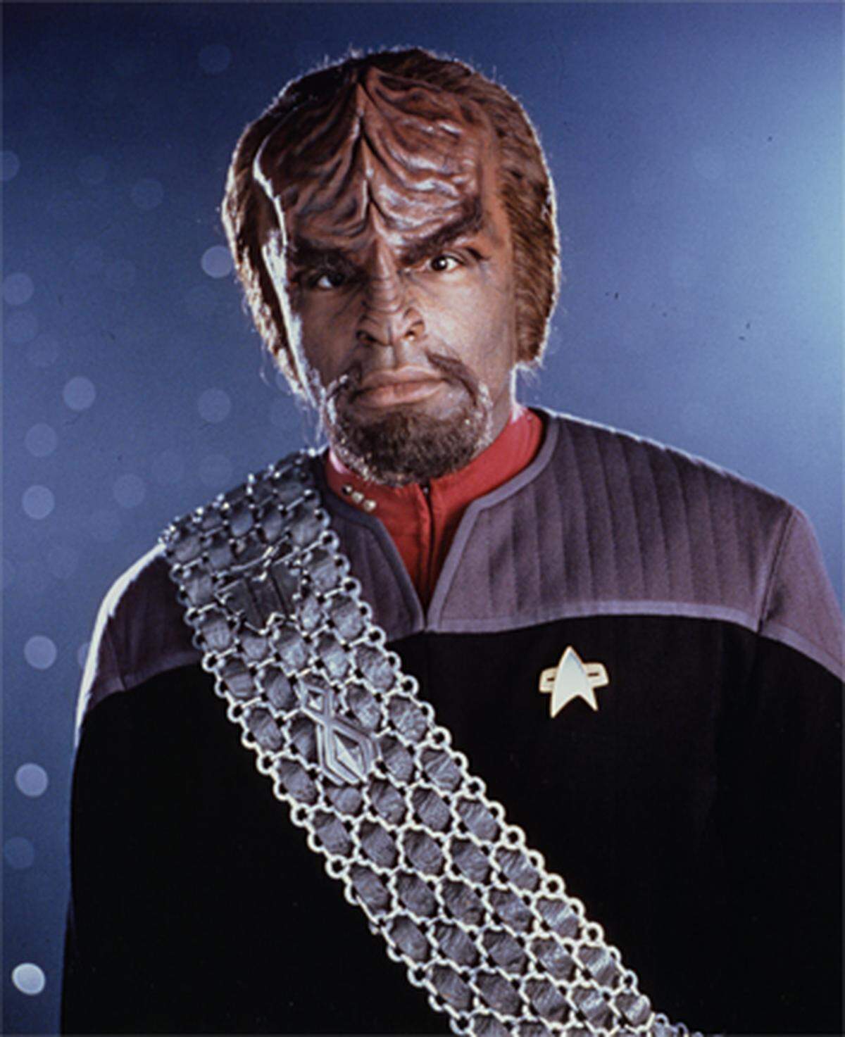 "Ihr Klingonen macht keine halben Sachen, was?"  Commander Riker zu Worf, als dieser einen mächtigen Pickel im Gesicht hat