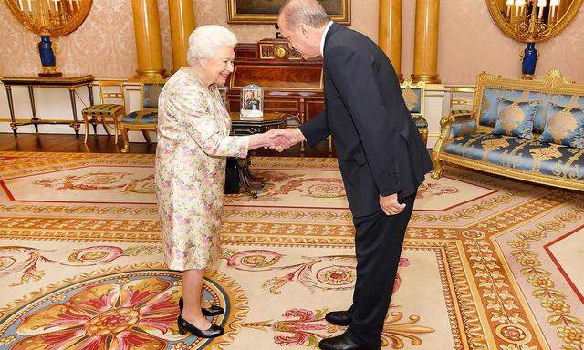 Erdogan traf in London auch Queen Elizabeth II.