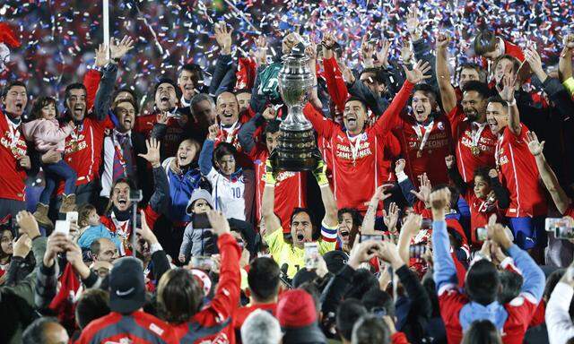 CHILE SOCCER COPA AMERICA 2015