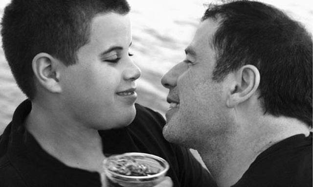 Travolta und sein Sohn