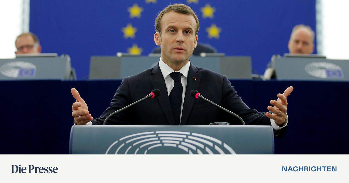 Macron Geißelt Illiberale Demokratie Als Falsche Antwort | DiePresse.com