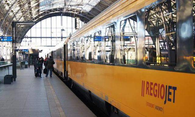 Neue Zugverbindung von Wien nach Prag startet