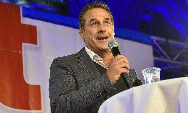  FPÖ-Chef Heinz-Christian Strache