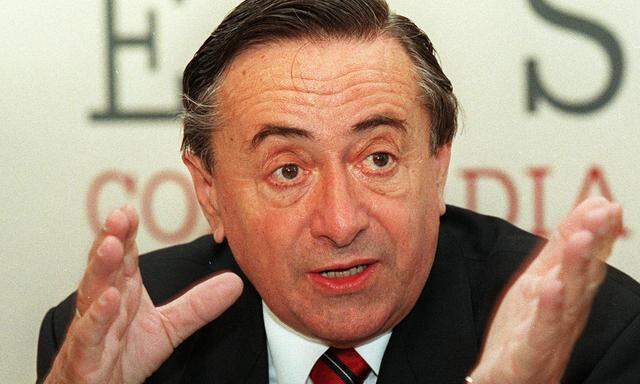 Lugner bei seiner ersten Kandidatur 1998