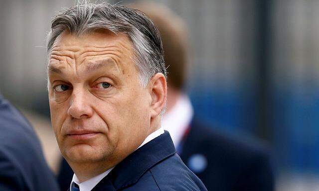 FILE PHOTO: Hungary's PM Orban arrives for the NATO Summit in Warsaw