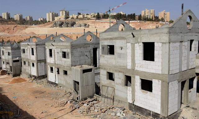 Palaestinenser fordern israelischen SiedlungsbauStopp
