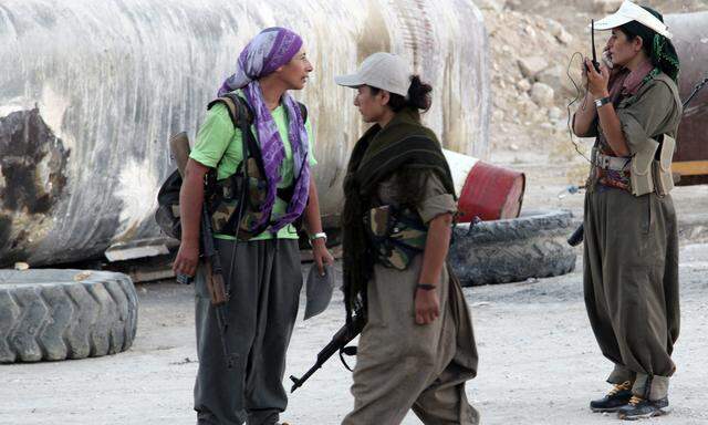 Die Gewalt gehört zum Emanzipationsbegriff der PKK (Archivbild).