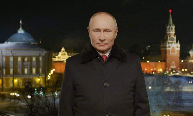 Putins bei seiner Neujahrsansprache