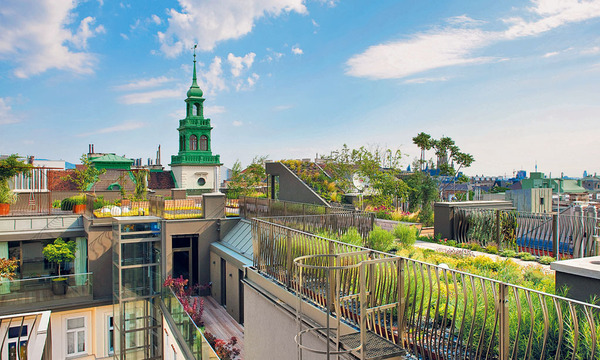 Freiraum. „Verborgener Garten“ über Wiens Dächern