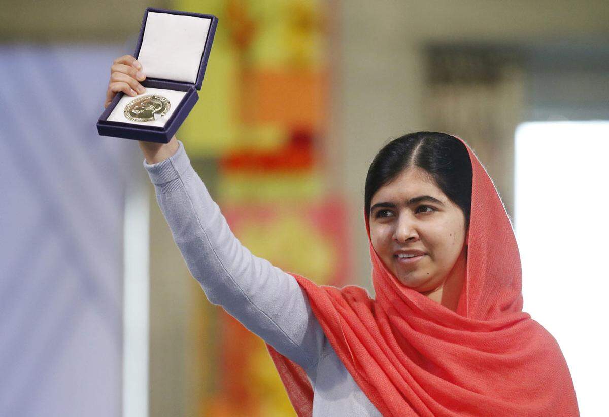 Die ganze Liste, auf der auch Malala Yousafzai und der Papst vertreten sind, finden Sie hier.