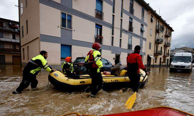 Überschwemmungen in der Toskana 