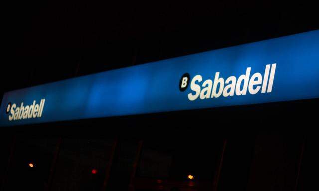 The Sabadell bank el banco Sabadell PUBLICATIONxNOTxINxUK