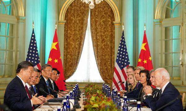 Einer der kleinen Lichtblicke 2023: Die Präsidenten Chinas und der USA reden wieder miteinander. 