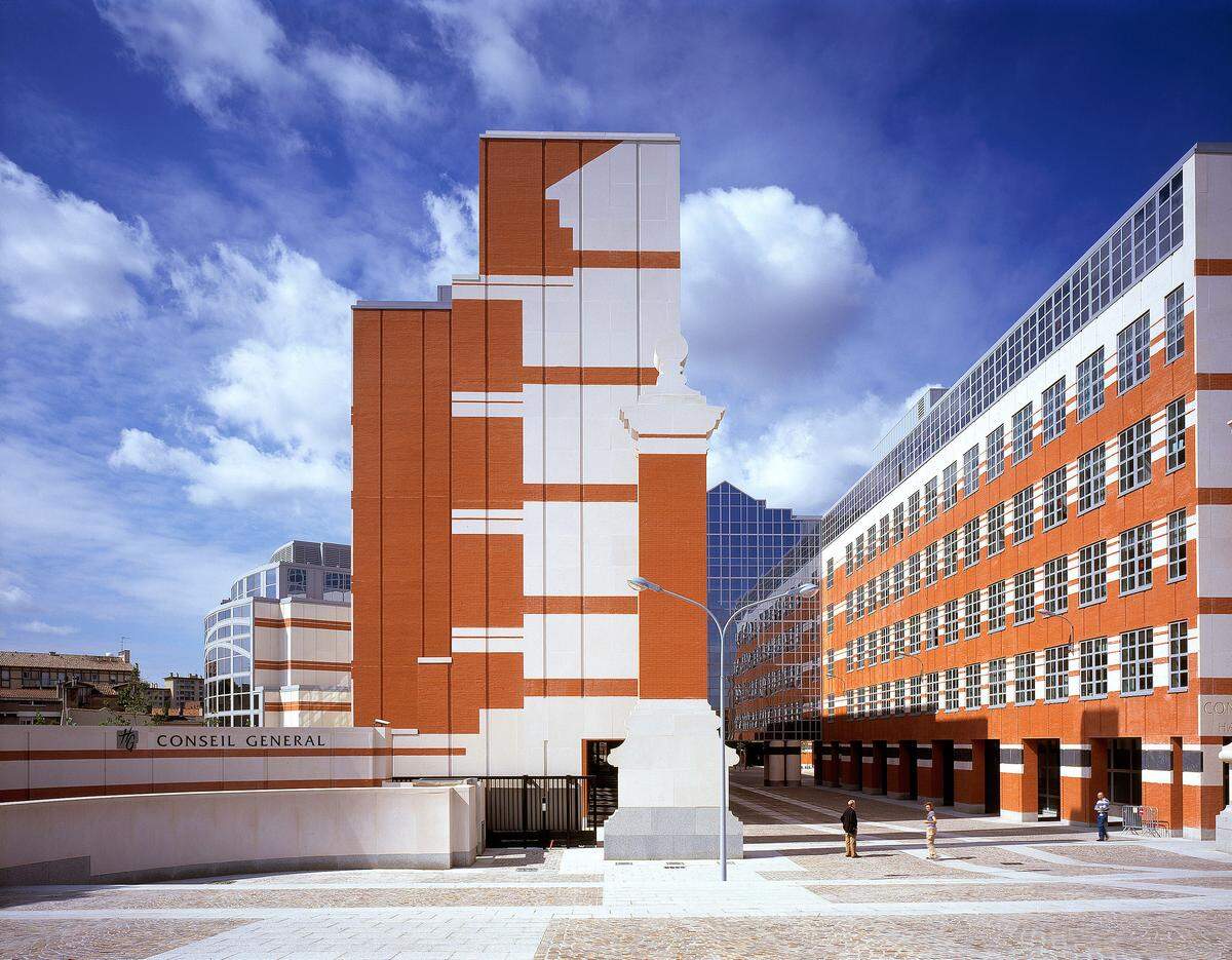 Verwaltungszentrum, Toulouse, Frankreich, 1999.