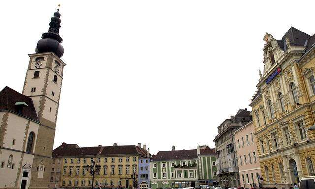 Archivbild: Domplatz St. Pölten