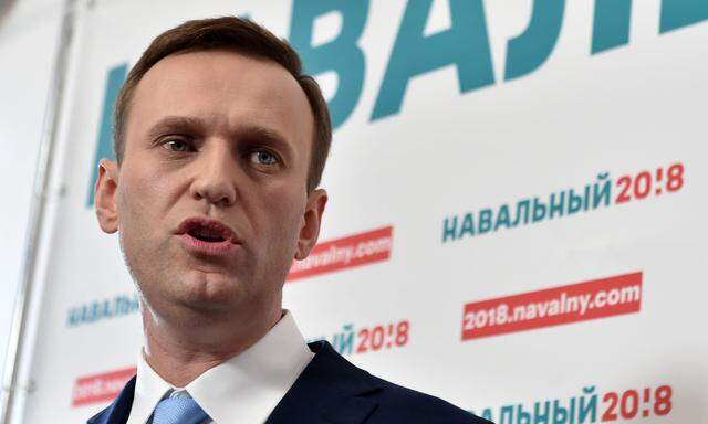 Oppositionspolitiker Alexej Nawalny wird nicht zur Präsidentenwahl im März zugelassen