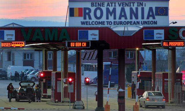 Die rumänische EU-Außengrenze wird von Österreich misstrauisch beäugt. 