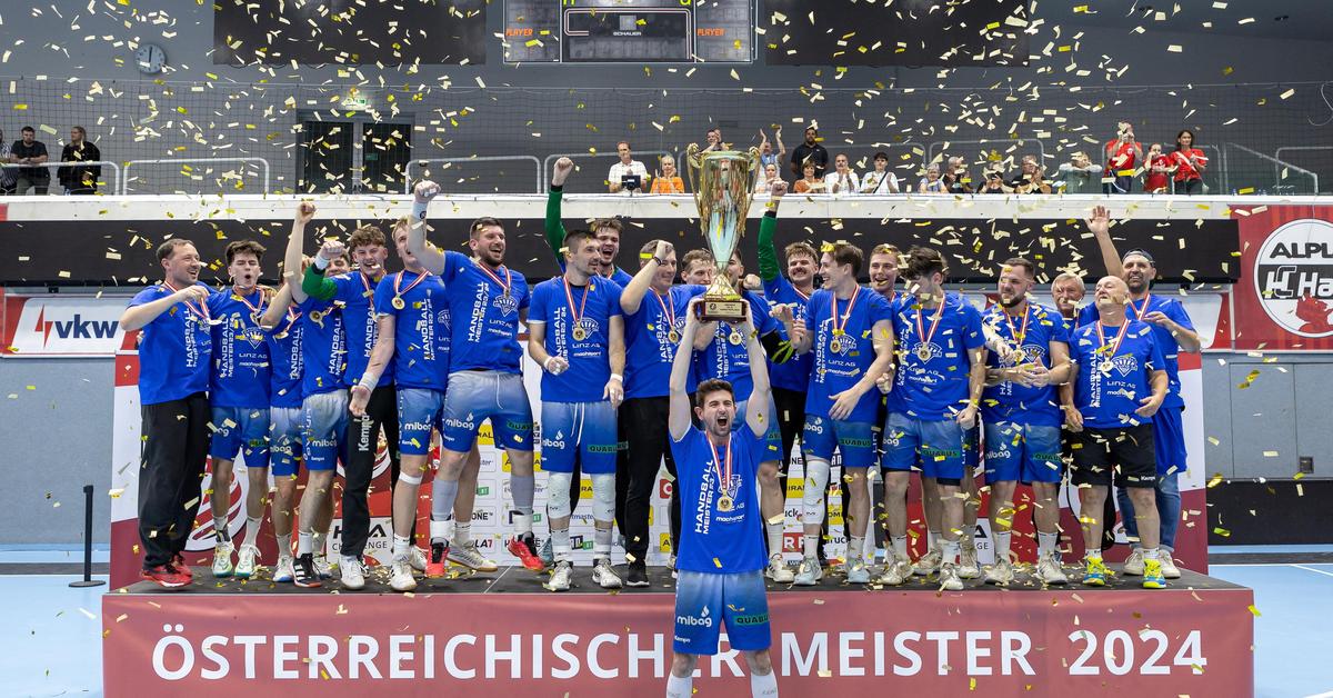 Handball: HC Linz HLA champion for the first time in 28 years