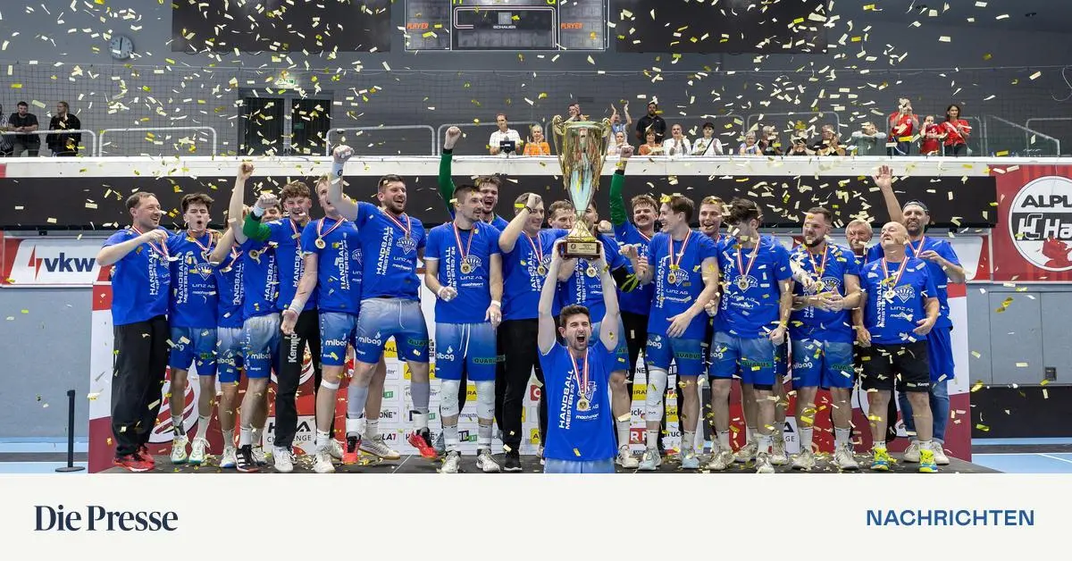 Handball: HC Linz HLA champion for the first time in 28 years