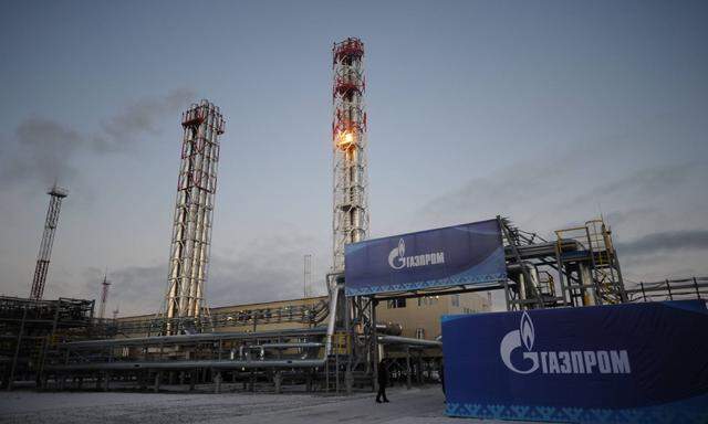 ITAR TASS YAMAL NENETS AUTONOMOUS OKRUG RUSSIA OCTOBER 23 2012 At the Bovanenkovo gas and oil f