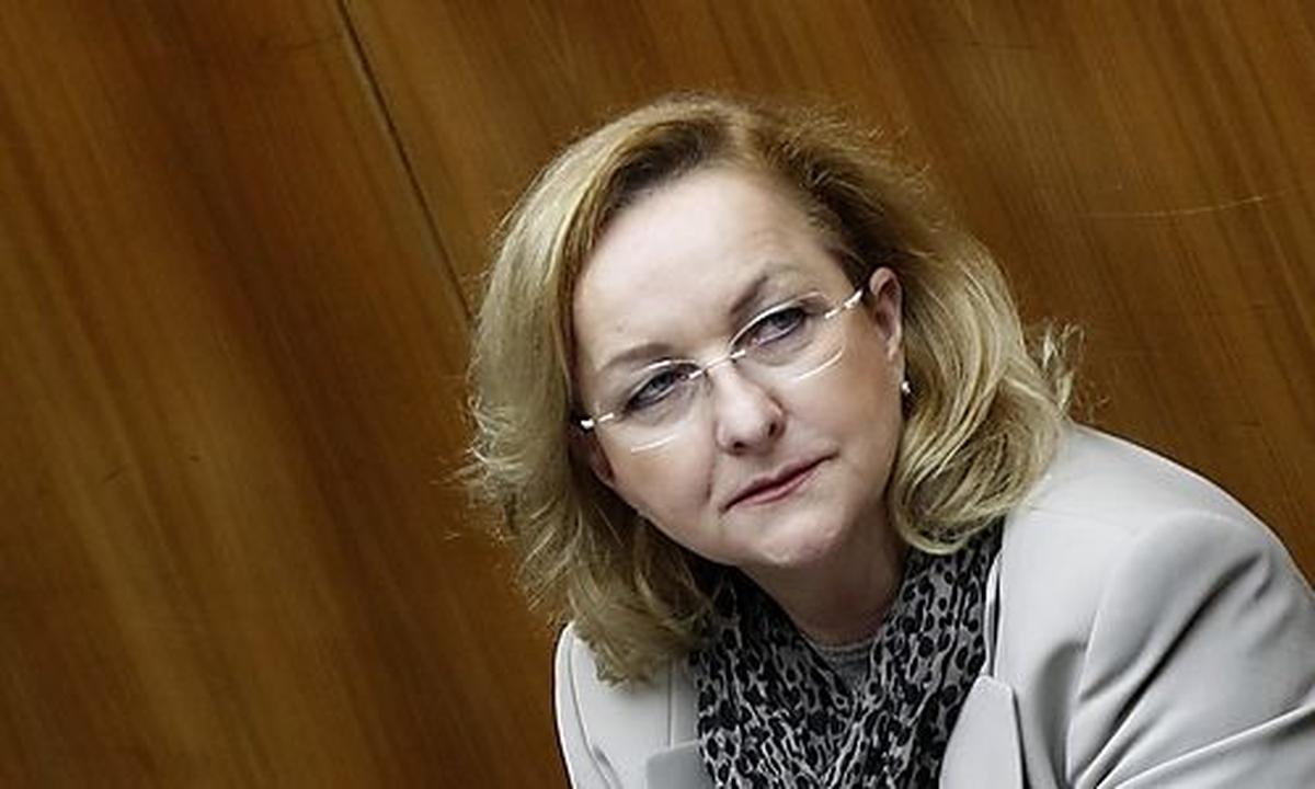 Finanzministerin Fekter schießt weitere Geldspritzen für marode Banken nicht aus